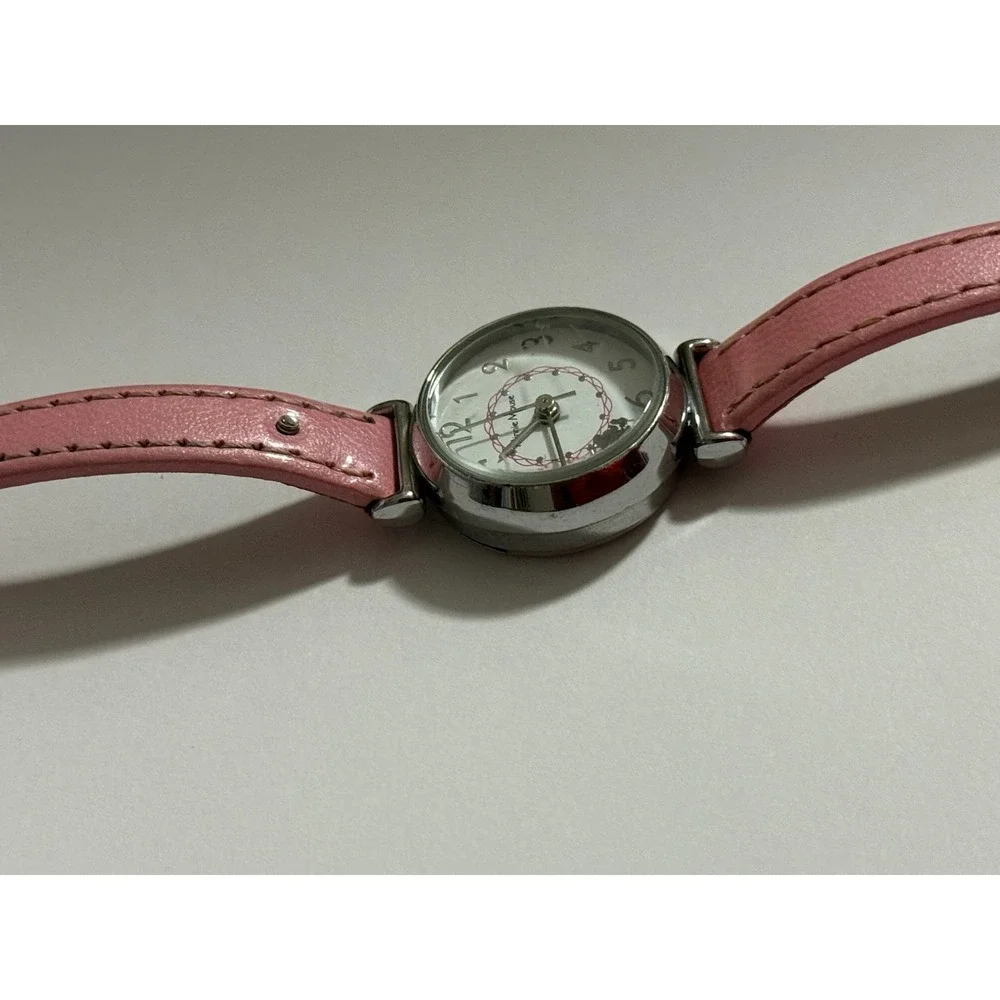 Vintage‎ MINNIE MOUSE Disney Watch Women's or Girls Pink New Battery Running